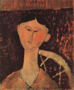 Amedeo Modigliani Portrait of Beatrice hastings Sweden oil painting artist